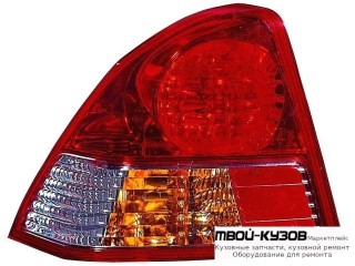 ФОНАРЬ ЗАДНИЙ ВНЕШНИЙ ЛЕВАЯ СТОРОНА (СЕДАН) УКАЗАТЕЛЬ ПОВОРОТА (DEPO) ЖЕЛТ для Honda CIVIC (2003-) СЕДАН, Honda CIVIC СЕДАН / КУПЕ (2001-2003) ХЭТЧБЭК (2001-2005)