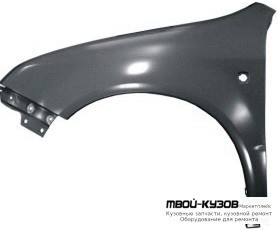 КРЫЛО ПЕРЕДНИЙ ЛЕВАЯ СТОРОНА (ТАЙВАНЬ) для Skoda FABIA (01.2000 - 2006)