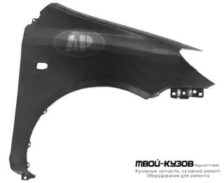 КРЫЛО ПЕРЕДНИЙ ПРАВАЯ СТОРОНА С ОТВ ПОД ПОВТОРИТЕЛЬ (ТАЙВАНЬ) для Hyundai GETZ (2005-)