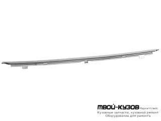 МОЛДИНГ БАМПЕРА ПЕРЕДНИЙ ЦЕНТРАЛ ВЕРХН ХРОМ (ТАЙВАНЬ) для BMW E39 (11.1995 - 2003)