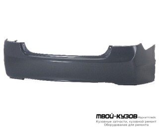 БАМПЕР ЗАДНИЙ (СЕДАН) ЧЁРНЫЙ (ТАЙВАНЬ) для Honda CIVIC (2006-2011) СЕДАН