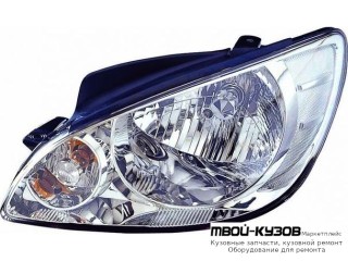 ФАРА ЛЕВАЯ СТОРОНА С ЭЛЕКТР КОРРЕКТОР (КИТАЙ) для Hyundai GETZ (2005-)