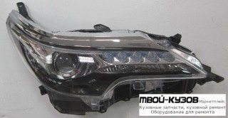 ФАРА ПРАВАЯ СТОРОНА ПОД КОРРЕКТОР ДИОД (DEPO) для Toyota FORTUNER (2015-)