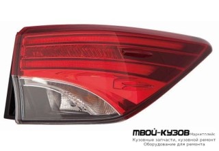 ФОНАРЬ ЗАДНИЙ ВНЕШНИЙ ПРАВАЯ СТОРОНА ДИОД (DEPO) для Toyota FORTUNER (2015-)