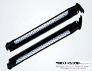 ПОРОГ-ПОДНОЖКА ЛЕВАЯ + ПРАВАЯ (КОМПЛЕКТ) для Honda CRV (2006-2011)