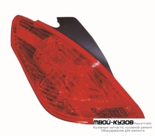 ФОНАРЬ ЗАДНИЙ ВНЕШНИЙ ЛЕВАЯ СТОРОНА (DEPO) для Peugeot 308 (2007-)