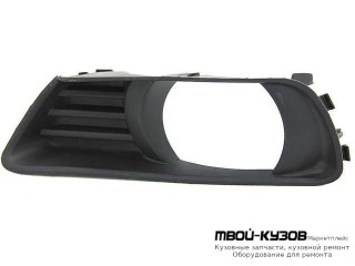 РЕШЕТКА БАМПЕРА ПЕРЕДНИЙ ЛЕВАЯ СТОРОНА С ОТВЕРСТИЯМИ ПОД ПРОТИВОТУМАННЫЕ ФАРЫ (КИТАЙ) для Toyota CAMRY V40 (01.2006-)