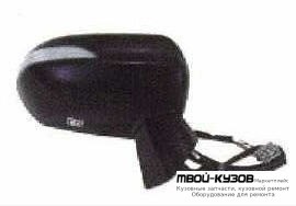 ЗЕРКАЛО ПРАВАЯ СТОРОНА ЭЛЕКТР С ПОДОГРЕВОМ , УКАЗАТЕЛЬ ПОВОРОТА (CONVEX) (ТАЙВАНЬ) для Honda JAZZ / FIT (2001-)