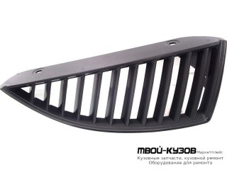 РЕШЕТКА РАДИАТОРА ПРАВАЯ СТОРОНА МАТОВО-ЧЁРНЫЙ (ТАЙВАНЬ) для Mitsubishi LANCER (2004 - 02.2007)
