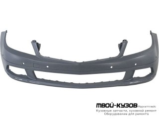 БАМПЕР ПЕРЕДНИЙ ПОД ДАТЧИКИ (ориг.) для Mercedes W204 (2007-)