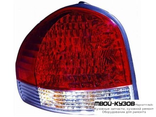 ФОНАРЬ ЗАДНИЙ ВНЕШНИЙ ЛЕВАЯ СТОРОНА (DEPO) для Hyundai SANTA FE (2001-2006) / CLASSIC TAGAZ (2008-)