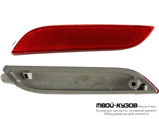 ФОНАРЬ-КАТАФОТ ЛЕВАЯ СТОРОНА В ЗАДНИЙ БАМПЕР (КИТАЙ) для Toyota CAMRY V70 (2017-)