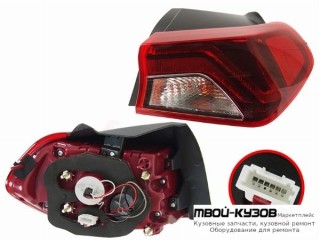 ФОНАРЬ ЗАДНИЙ ВНЕШНИЙ ПРАВАЯ СТОРОНА ДИОД (КИТАЙ) для KIA K5 (2020-)