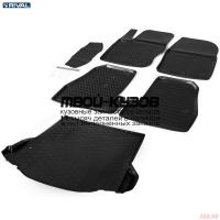 K11801003-4 - КОВРИКИ В САЛОН 6 шт. (RIVAL) Ford Focus 3 рестайлинг (2014-2019)