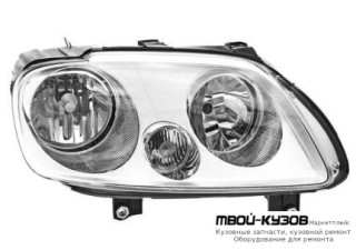 ФАРА ПРАВАЯ СТОРОНА ПОД КОРРЕКТОР (DEPO) для Volkswagen CADDY (2004-2009), Volkswagen TOURAN (2003-2005) (2006-2010)