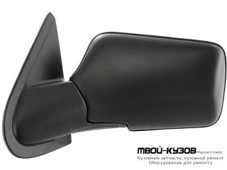 ЗЕРКАЛО ЛЕВАЯ СТОРОНА МЕХАН С ТРОСИК (FLAT) (ТАЙВАНЬ) для Volkswagen GOLF III (11.1991 - 09.1997), Volkswagen VENTO (02.1992 - 08.1998)