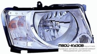 ФАРА ПРАВАЯ СТОРОНА БЕЗ КОРРЕКТОР (DEPO) для Nissan PATROL Y61 (08.2005-)