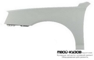 КРЫЛО ПЕРЕДНИЙ ЛЕВАЯ СТОРОНА БЕЗ ОТВ ПОД ПОВТОРИТЕЛЬ (КИТАЙ) для Hyundai ELANTRA (2004-)