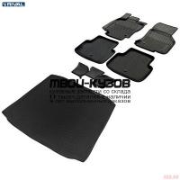 K15101001-4 - КОВРИКИ В САЛОН 6 шт. (RIVAL) Skoda Octavia A7 (2013-2019)