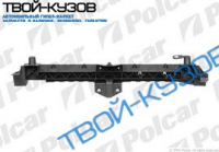 BERLINGO 08- ПАНЕЛЬ ПЕРЕДНЯЯ ВЕРХНЯЯ ПЛАСТИК(КРОНШТЕЙН РЕШЕТКИ)