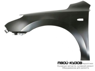 КРЫЛО ПЕРЕДНИЙ ЛЕВАЯ СТОРОНА С ОТВ ПОД ПОВТОРИТЕЛЬ (ТАЙВАНЬ) для Hyundai I30 (2007-2011)