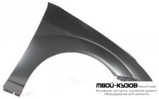 КРЫЛО ПЕРЕДНИЙ ПРАВАЯ СТОРОНА БЕЗ ОТВ ПОД ПОВТОРИТЕЛЬ (USA) для Ford FOCUS (11.1998 - 10.2001) (11.2001-)