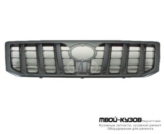РЕШЕТКА РАДИАТОРА СЕРЫЙЕБРИСТО-ЧЁРНЫЙ (ТАЙВАНЬ) для Toyota LANDCRUISER PRADO 120 (09.2002-)