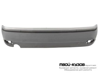 БАМПЕР ЗАДНИЙ С МОЛДИНГ (ХЭТЧБЭК) ГРУНТ (ИТАЛИЯ) для Ford FOCUS (11.1998 - 10.2001) (11.2001-)