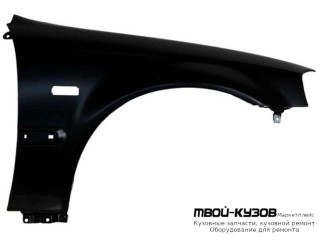 КРЫЛО ПЕРЕДНИЙ ПРАВАЯ СТОРОНА С ОТВ ПОД ПОВТОРИТЕЛЬ (ТАЙВАНЬ) для Honda CIVIC (1999-2000)