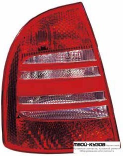 ФОНАРЬ ЗАДНИЙ ВНЕШНИЙ ЛЕВАЯ СТОРОНА (DEPO) для Skoda SUPERB (2002-2007)