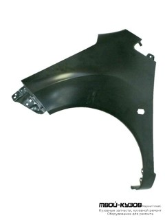 КРЫЛО ПЕРЕДНИЙ ЛЕВАЯ СТОРОНА С ОТВ ПОД ПОВТОРИТЕЛЬ (ТАЙВАНЬ) для Chevrolet SPARK (2010-)