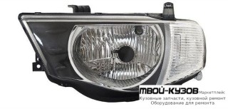 ФАРА ЛЕВАЯ СТОРОНА УКАЗАТЕЛЬ ПОВОРОТА ПРОЗРАЧНЫЙ (КИТАЙ) для Mitsubishi L200 (2005-)