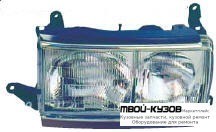 ФАРА ПРАВАЯ СТОРОНА (DEPO) С МОЛДИНГ ХРОМ для Toyota LANDCRUISER 80 (01.1990 - 01.1998)