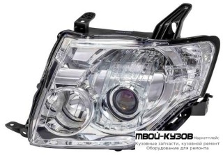 ФАРА ЛЕВАЯ СТОРОНА +/- ПОД КОРРЕКТОР (DEPO) для Mitsubishi PAJERO / MONTERO (2007-)