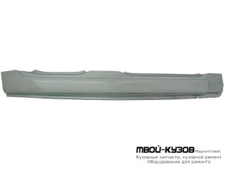 ПОРОГ ПРАВАЯ СТОРОНА (4 дв) (KLOKKERHOLM) для Peugeot 307 (08.2001-)