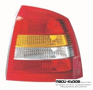 ФОНАРЬ ЗАДНИЙ ВНЕШНИЙ ПРАВАЯ СТОРОНА (ХЭТЧБЭК) (DEPO) для Opel ASTRA (03.1998 - 2003)