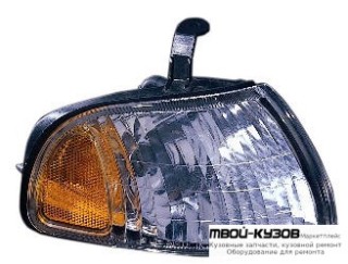 УКАЗ.ПОВОРОТА УГЛОВОЙ ПРАВАЯ СТОРОНА (DEPO) БЕЛ-ЖЕЛТ для Subaru LEGACY (01.1995-)