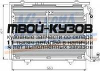94284 - РАДИАТОР КОНДИЦИОНЕРА (NISSENS) Mercedes W202 (1993-2000)
