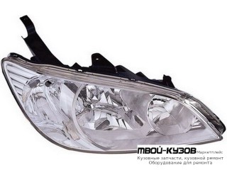 ФАРА ПРАВАЯ СТОРОНА ПОД КОРРЕКТОР (СЕДАН) (DEPO) для Honda CIVIC (2003-) СЕДАН