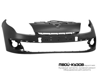 БАМПЕР ПЕРЕДНИЙ С КРЕПЛЕН (ТАЙВАНЬ) для Renault MEGANE (2008-)