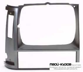 РЕШЕТКА РАДИАТОРА ПРАВАЯ СТОРОНА ХРОМ (ТАЙВАНЬ) для Jeep CHEROKEE (1984-1996)