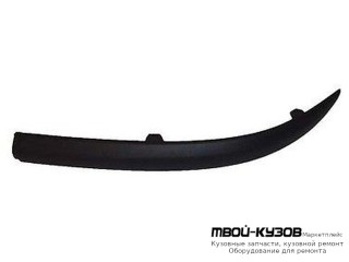 МОЛДИНГ ЗАДНИЙ ПРАВАЯ СТОРОНА (ХЭТЧБЭК) ЧЁРНЫЙ (ТАЙВАНЬ) для Ford FOCUS (11.1998 - 10.2001) (11.2001-)