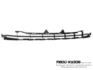 РЕШЕТКА БАМПЕРА ПЕРЕДНИЙ ВЕРХН ГРУНТ (ТАЙВАНЬ) для Peugeot 207 (2005-)