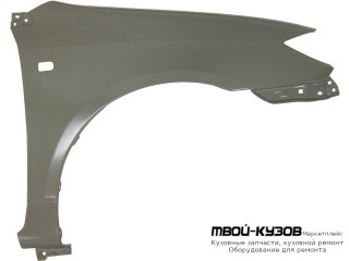 КРЫЛО ПЕРЕДНИЙ ПРАВАЯ СТОРОНА (КИТАЙ) для BYD F3 2007-