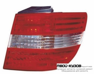 ФОНАРЬ ЗАДНИЙ ВНЕШНИЙ ПРАВАЯ СТОРОНА (DEPO) КРАСНЫЙ-XРОМ для Mercedes W245 B-CLASS (2005-)