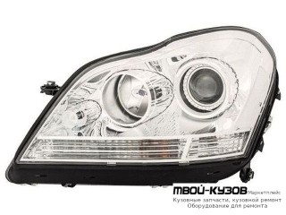 ФАРА ЛЕВАЯ СТОРОНА ЛИНЗОВАННАЯ +/- КОРРЕКТОР (DEPO) для Mercedes X164 GL-CLASS (2006-)
