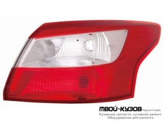 ФОНАРЬ ЗАДНИЙ ВНЕШНИЙ ПРАВАЯ СТОРОНА (СЕДАН) (DEPO) для Ford FOCUS (2011-2014)