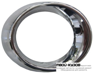 МОЛДИНГ РЕШЕТКИ БАМПЕРА ПРАВАЯ СТОРОНА ХРОМ (ТАЙВАНЬ) для Mercedes X204 GLK-CLASS (2008-)