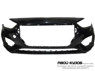 БАМПЕР ПЕРЕДНИЙ (РОССИЯ) для Hyundai SOLARIS (2017-)