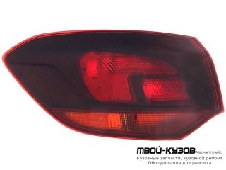ФОНАРЬ ЗАДНИЙ ВНЕШНИЙ ЛЕВАЯ СТОРОНА (5 дв) (DEPO) ТОНИР для Opel ASTRA J (2009-)